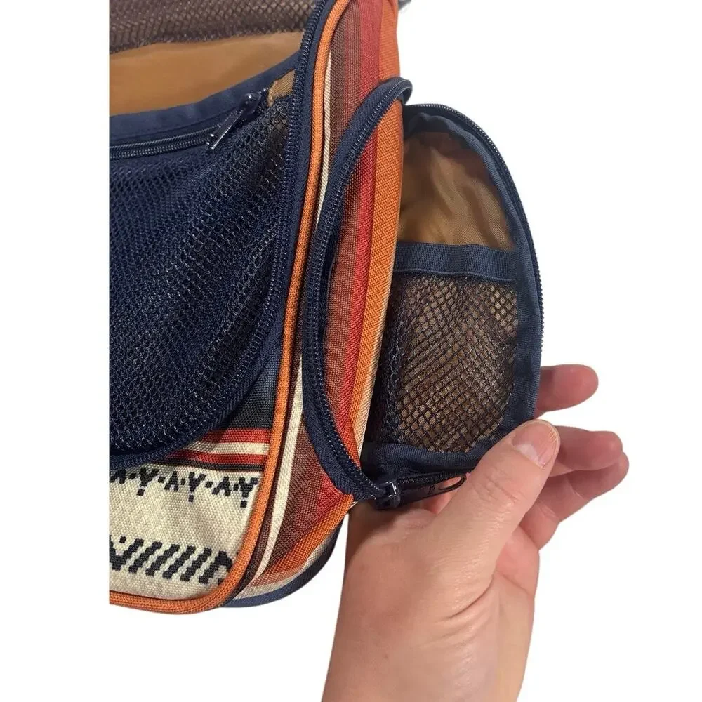 Hooey Men's Navy Serape Cowboy Kit Hanging Toiletry Bag
